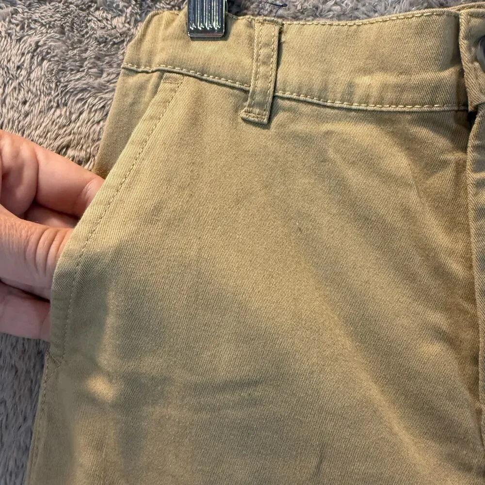 Children's Place Boys Khaki Chino Pants Flat Front School Uniform 12
